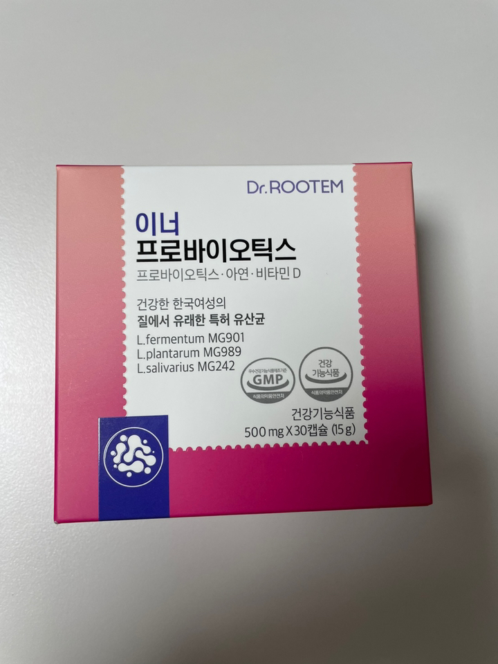 닥터루템 이너프로바이오틱스 여성유산균 프로바이오틱스 프리바이오틱스