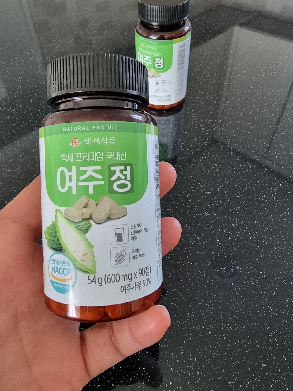 여주정 국내산 여주 분말 가루 정 식약처 인증 HACC 영양제 100정 사은품 증정