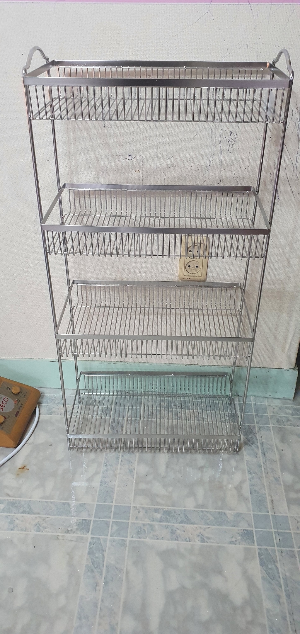 엠에스리빙 올스텐 욕실 선반 4단