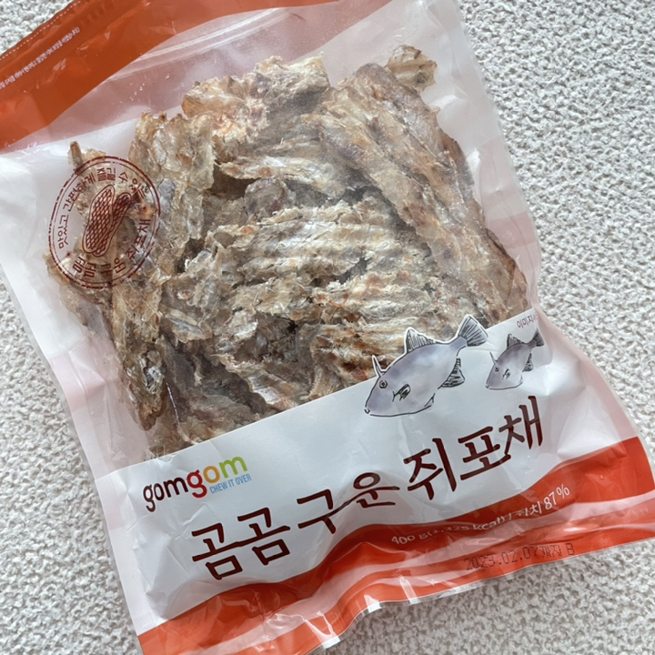 곰곰 구운 쥐포채