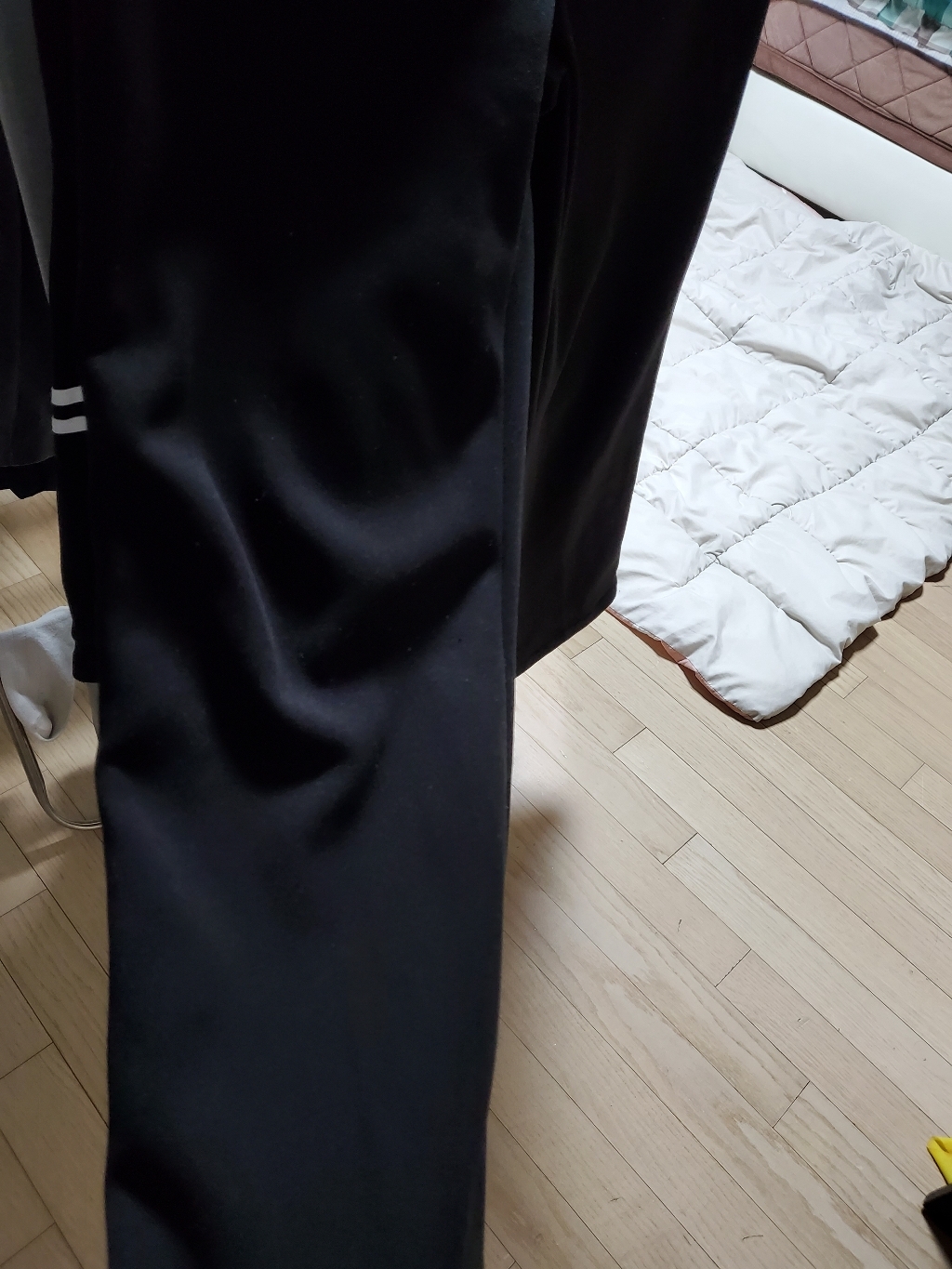 티데일리 여성용 투타입 융털 기모 세미 부츠컷 스판 슬랙스