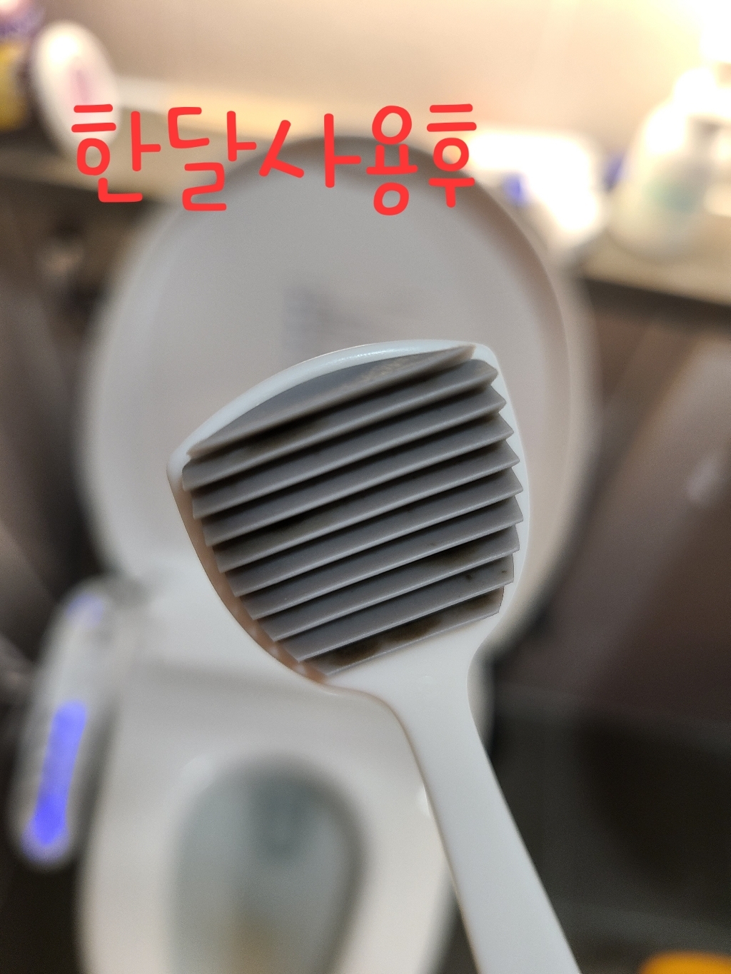 생활도감 10중 혀클리너 화이트 블랙