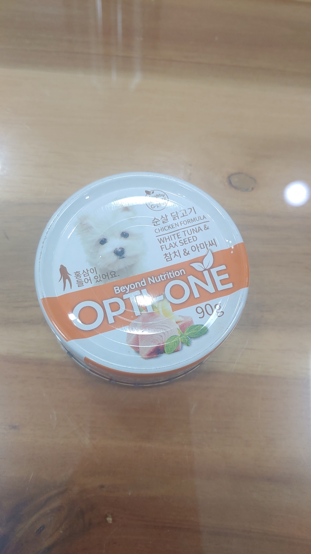 사조 옵티원 순살 닭고기 애견 간식캔