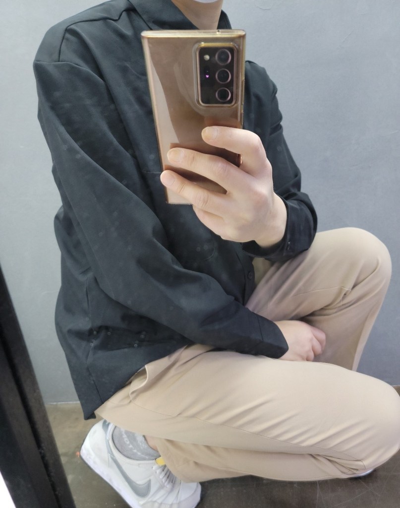 콘피아르 링클프리 카라셔츠 TC6107