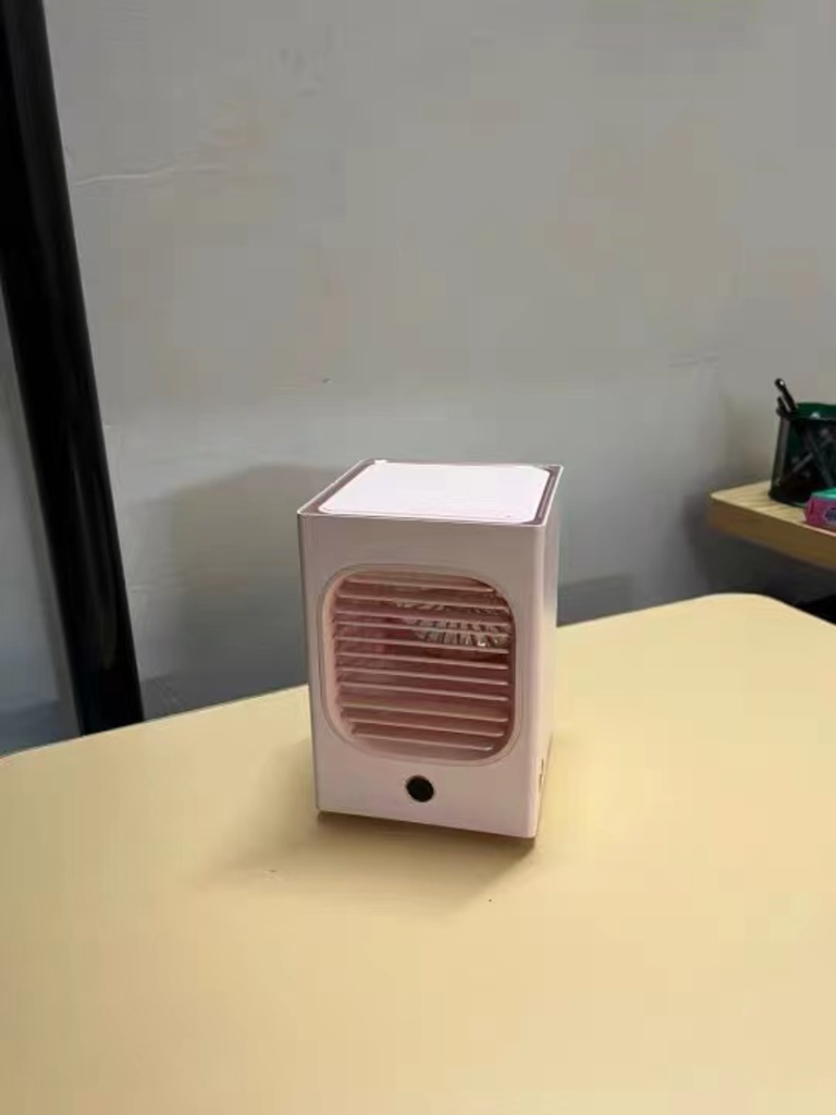 aiadi USB충전 휴대용 미니 에어컨 냉풍기