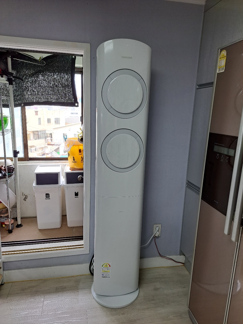 삼성전자 Q9000 에어컨 스탠드형 매립배관 AF17BZZ 방문설치