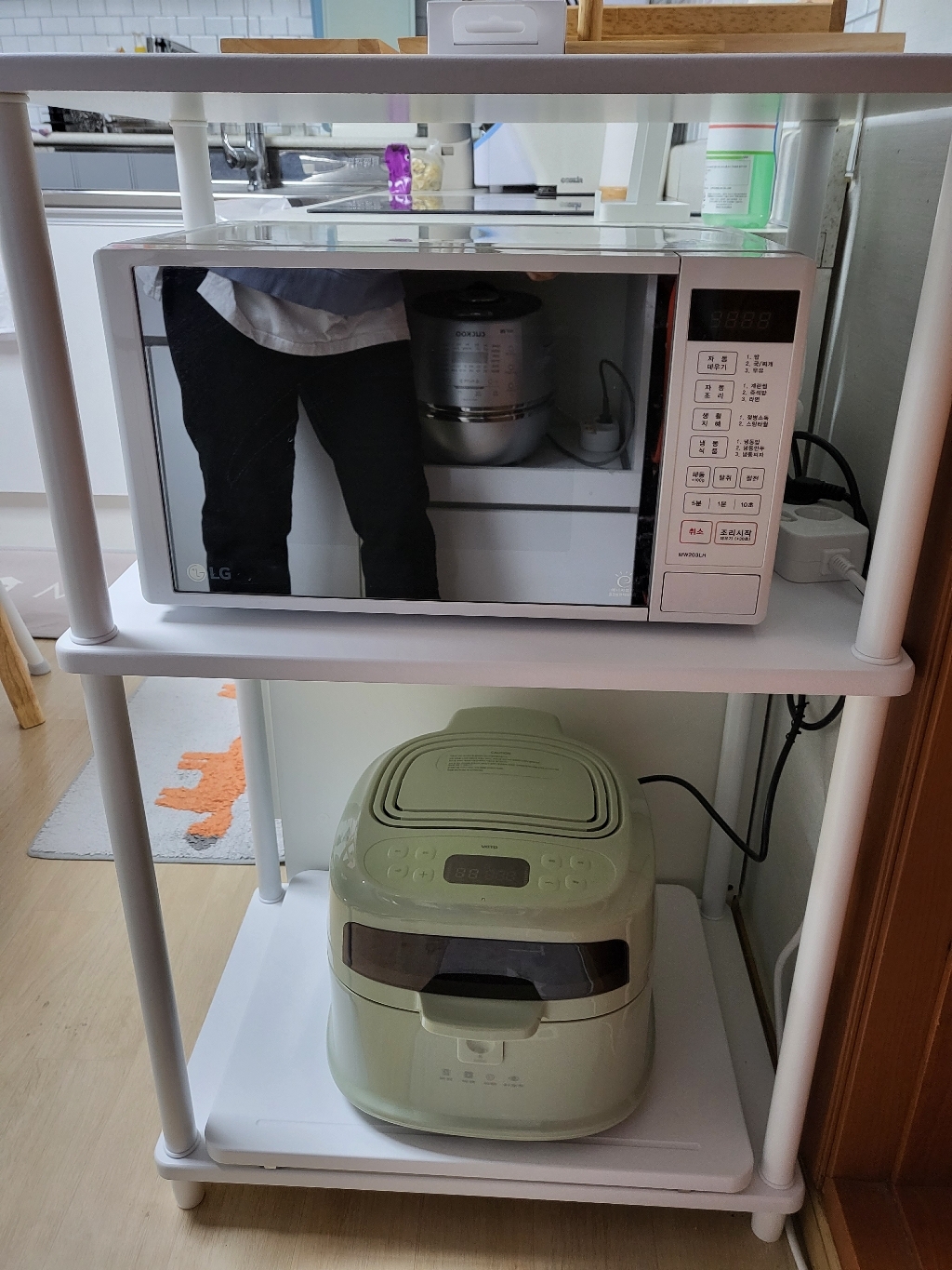 가구레시피 DIY 스마트 렌지대 3단