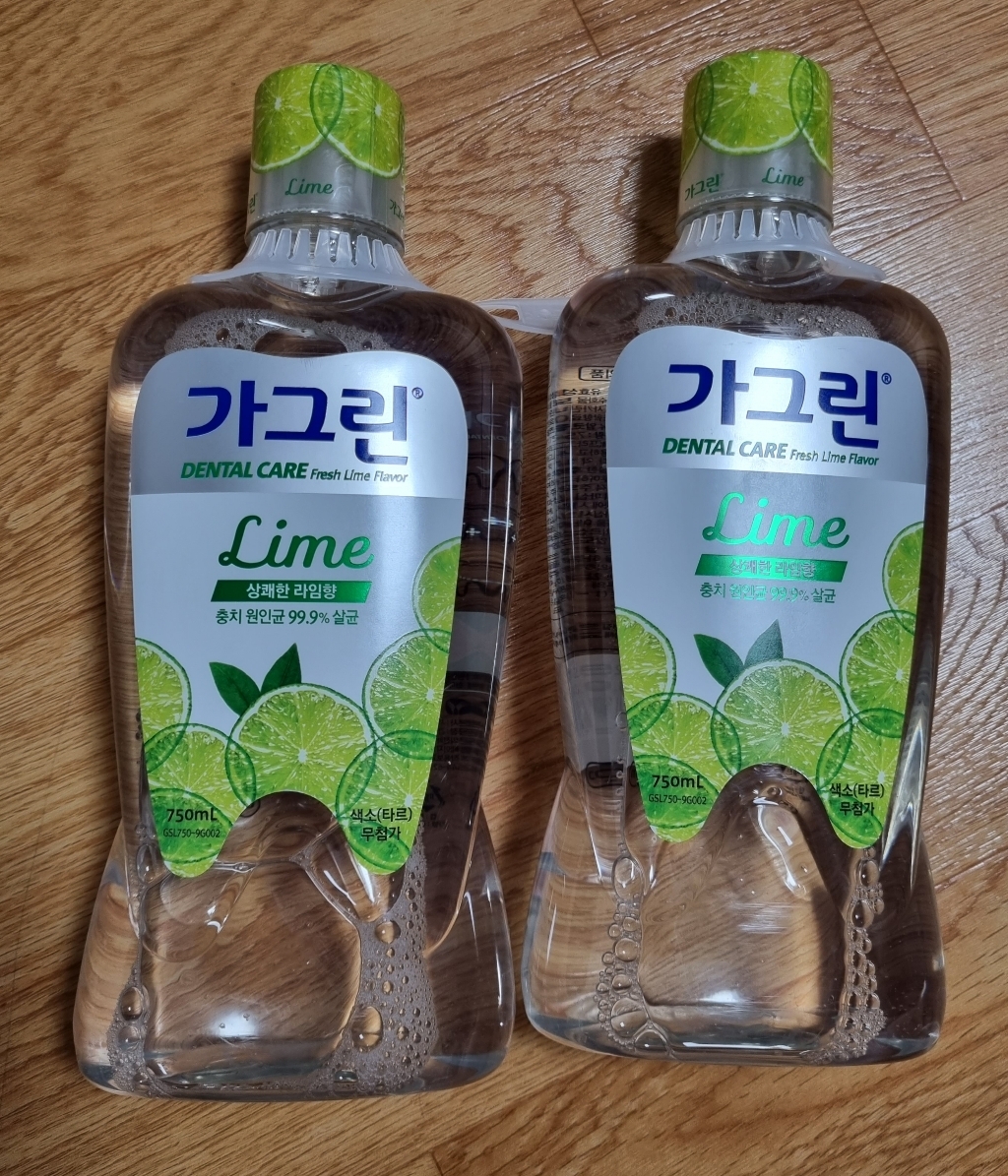 가그린 후레쉬 라임 구강청결제