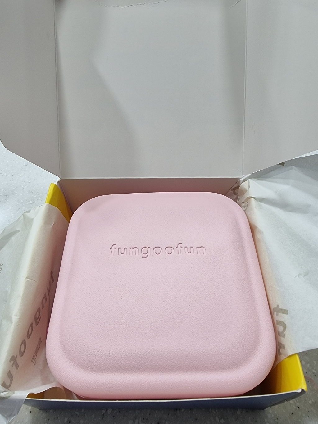 퓨어캣 마카롱 여행용 수납 정사각 파우치