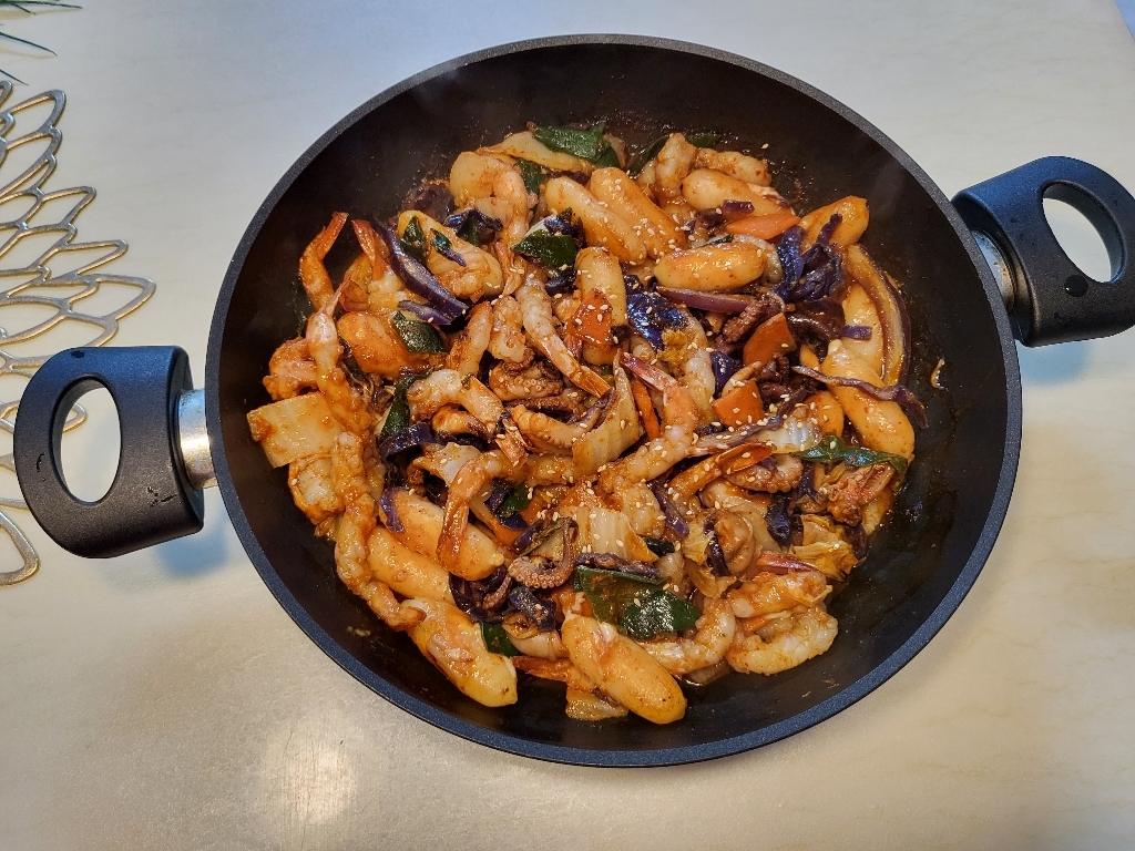 단밥 맛있게 매운 쭈꾸미