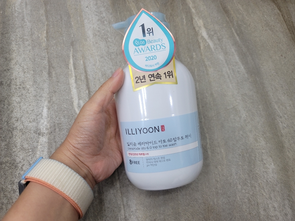 일리윤 세라마이드 아토 60 탑투토워시
