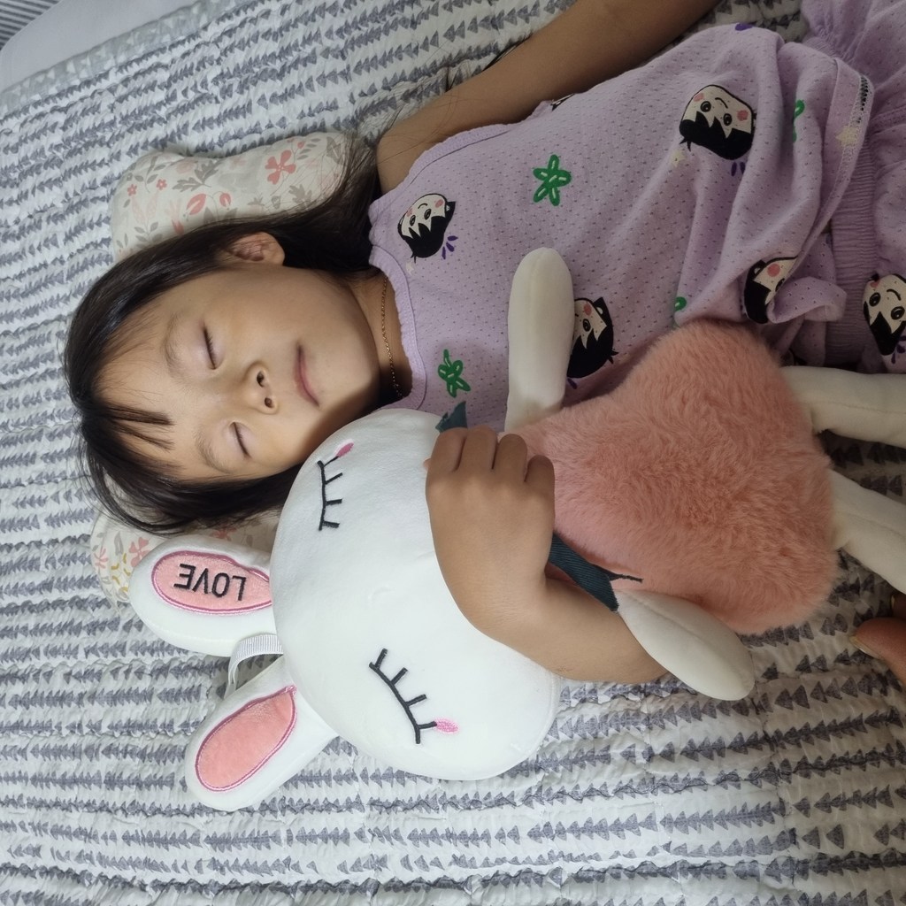 네이처타임즈 안고자는 토끼 인형