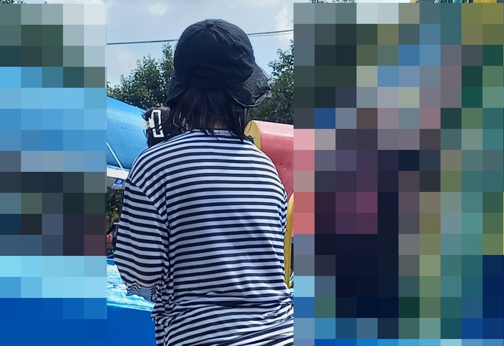 에이치머스 여성용 파나이 오버핏 긴팔 단가라 래쉬가드