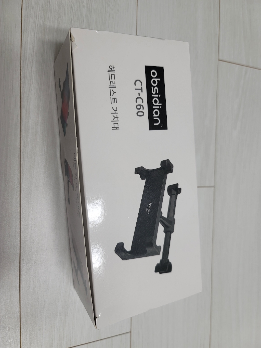 옵시디언 차량용 헤드레스트 태블릿 휴대폰 수동클립 거치대 CT-C60 리뷰 후기