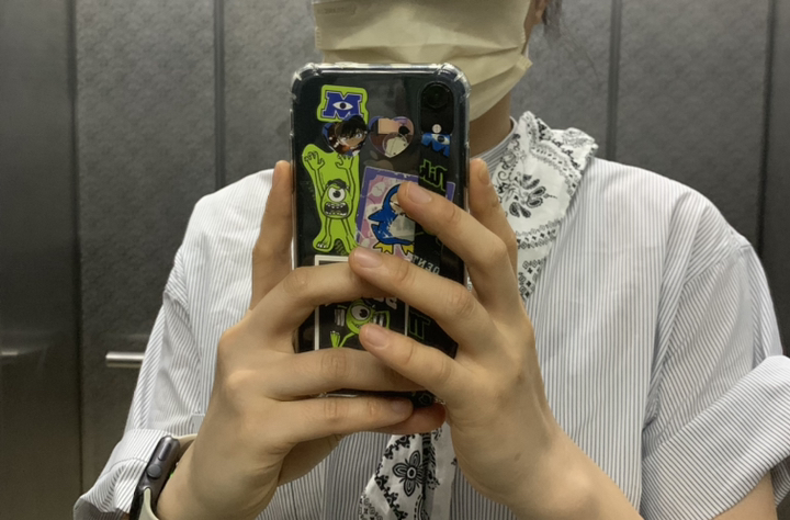 하이루프 디즈니 몬스터 대학교 핑거스트랩