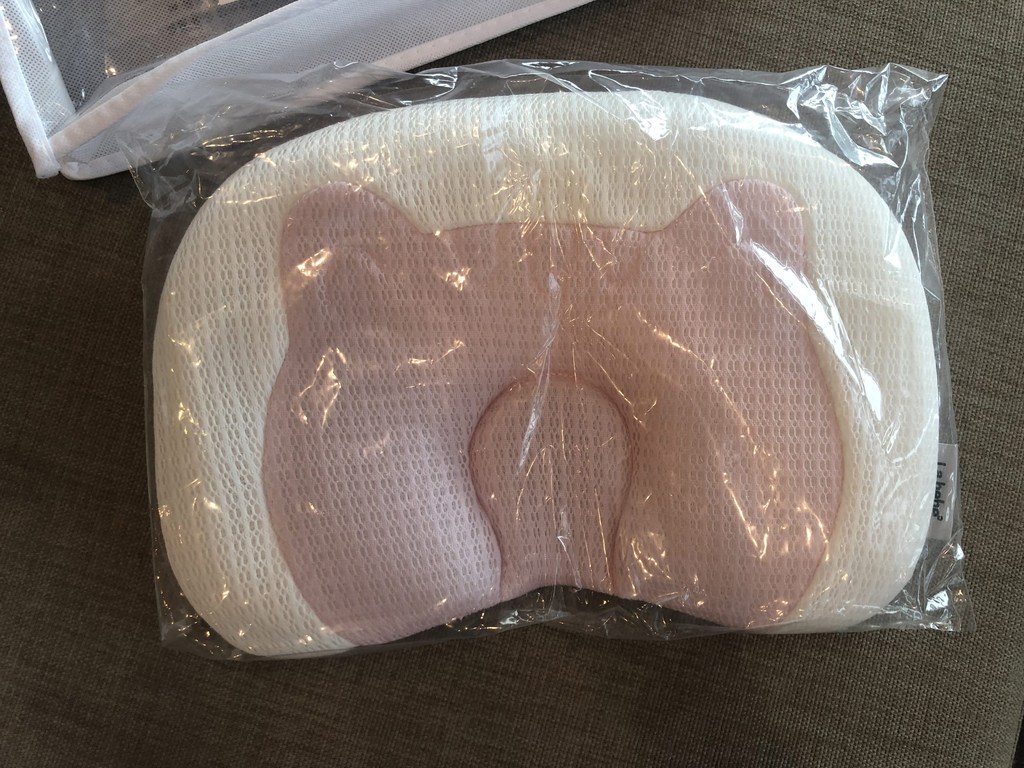 라베베 메쉬 필로우 아기 두상베개