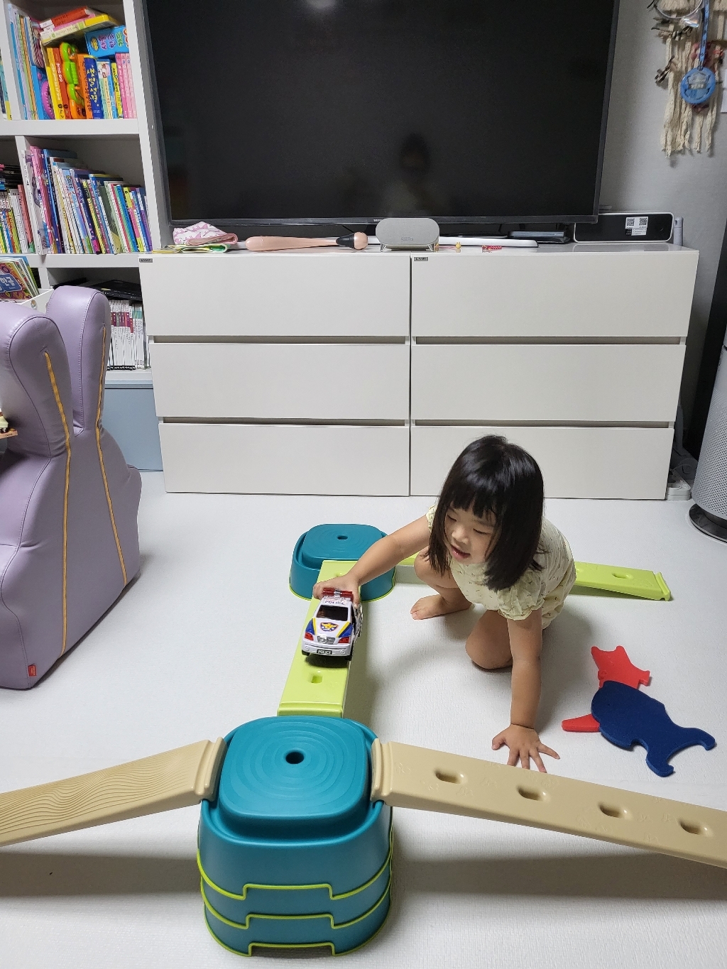 데카트론 유아 평균대 밸런스