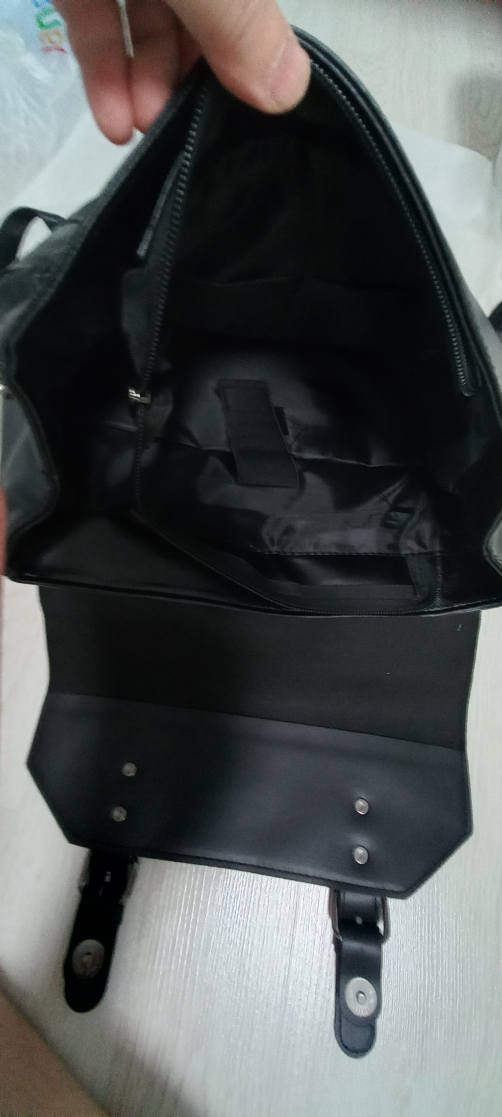 CRONIC 남성용 앤틱 가죽 백