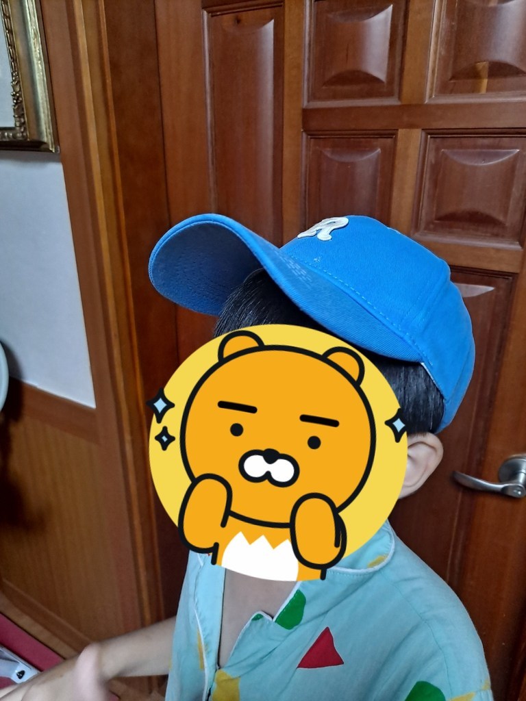 로라랜드 아동용 R로고 볼캡