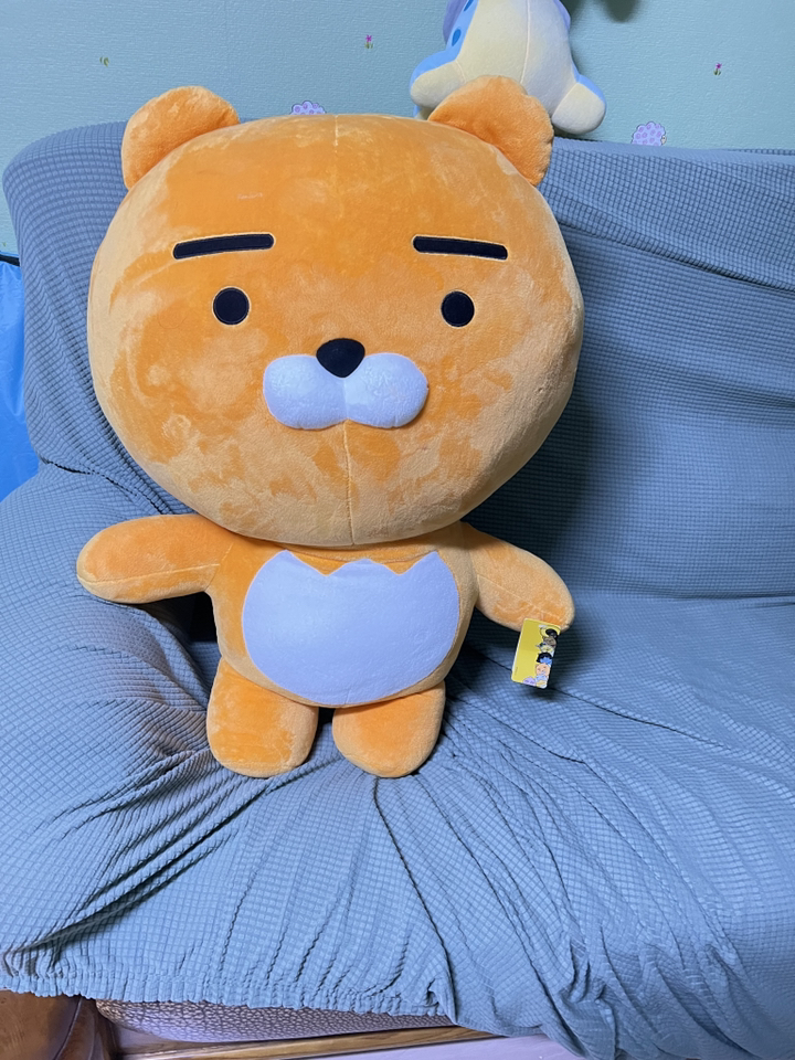 카카오프렌즈 라이언 자이언트 인형