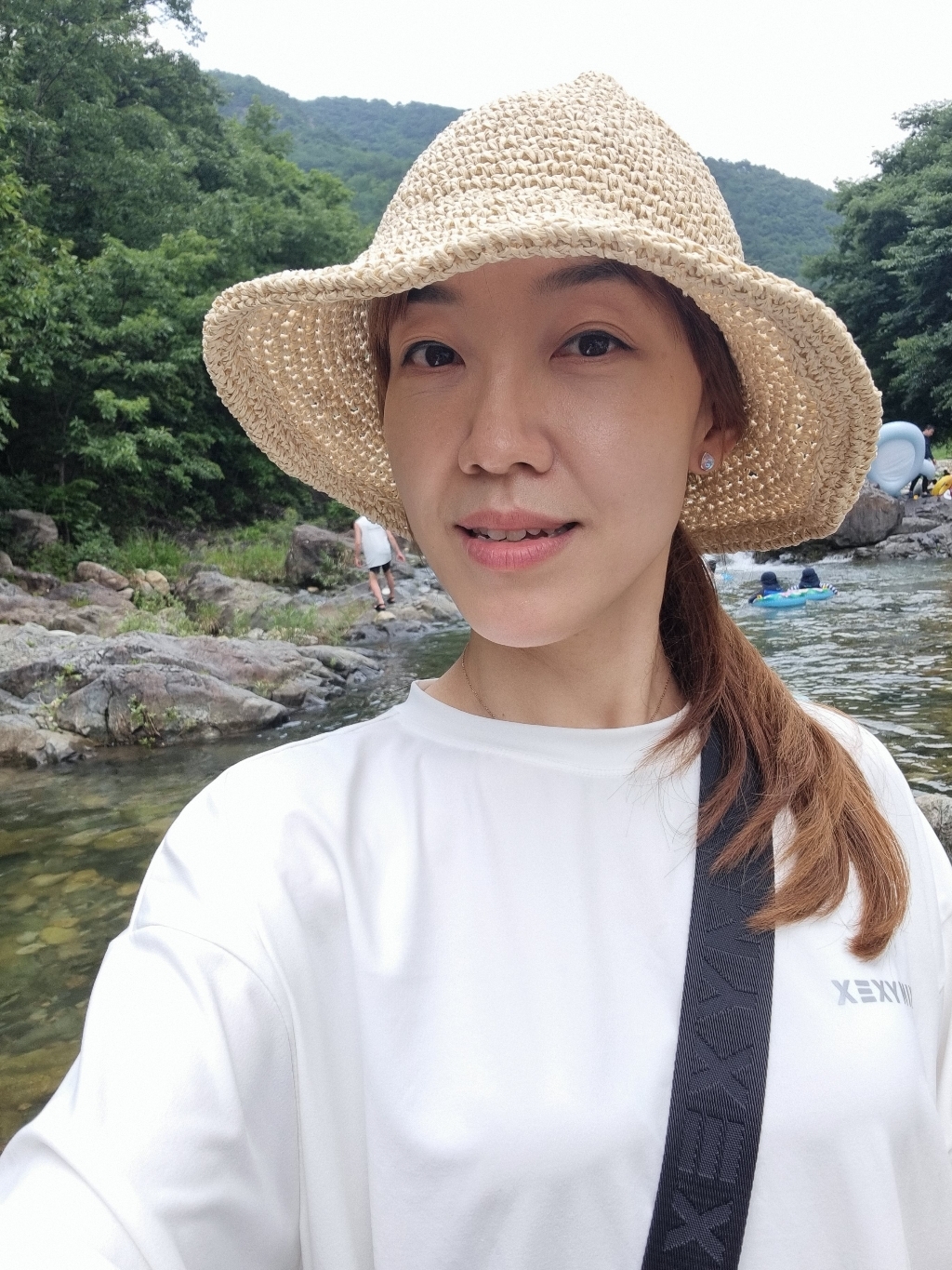 포에지담 스트로우 버킷햇 203-11006
