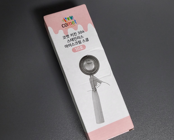 코멧 키친 304 스테인리스 아이스크림 스쿱