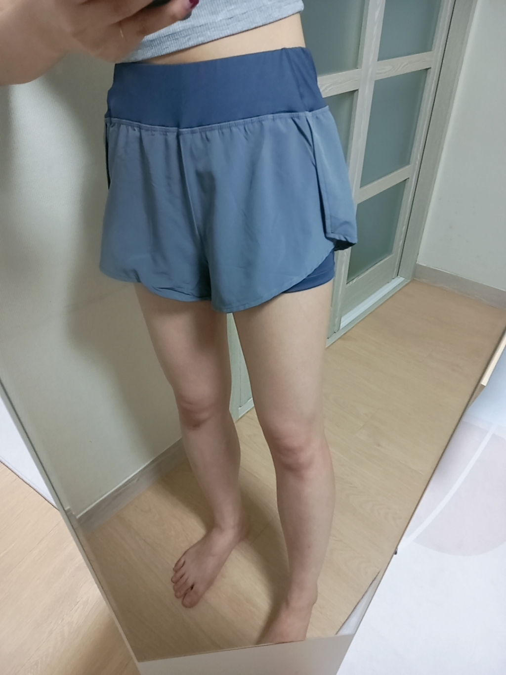 또온나 여성 투인원 쇼츠 러닝 반바지 트레이닝 숏팬츠 CW러너