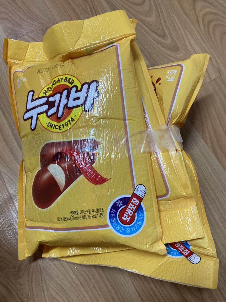 해태제과 누가바 (냉동) 리뷰 후기