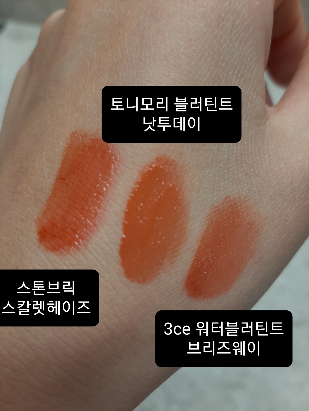 토니모리 더쇼킹 립블러 틴트