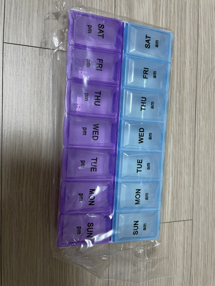 젊은이마켓 이주일 요일 알약케이스 리뷰후기