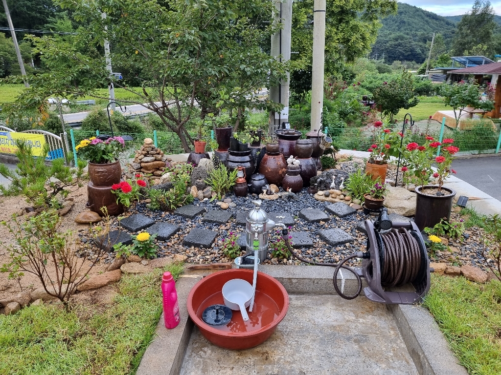 자갈 전원주택 정원 카페 인테리어 식당 마당 주차장 조경자갈 이하 강자갈 국내산 자연 콩자갈