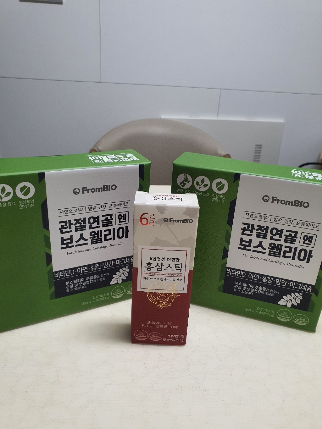 프롬바이오 관절연골엔 보스웰리아 홍삼스틱 5포