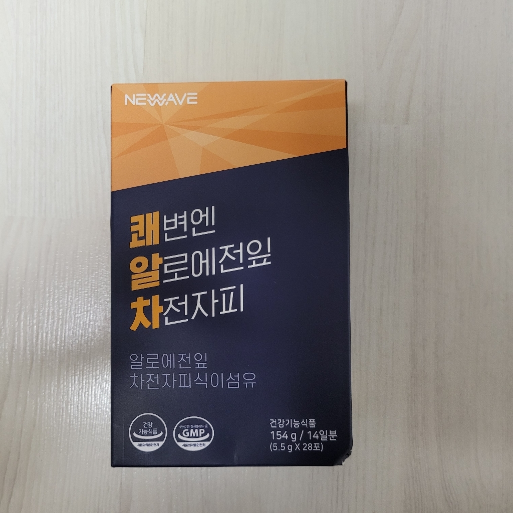 뉴웨이브 쾌변엔 알로에전잎 차전자피