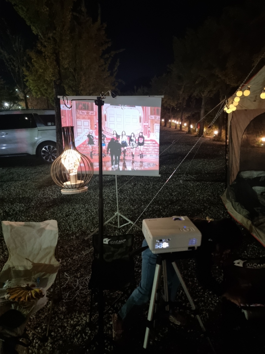 윤씨네 스크린 심플 족자스크린 화이트 삼각대포함 4:3 1190880