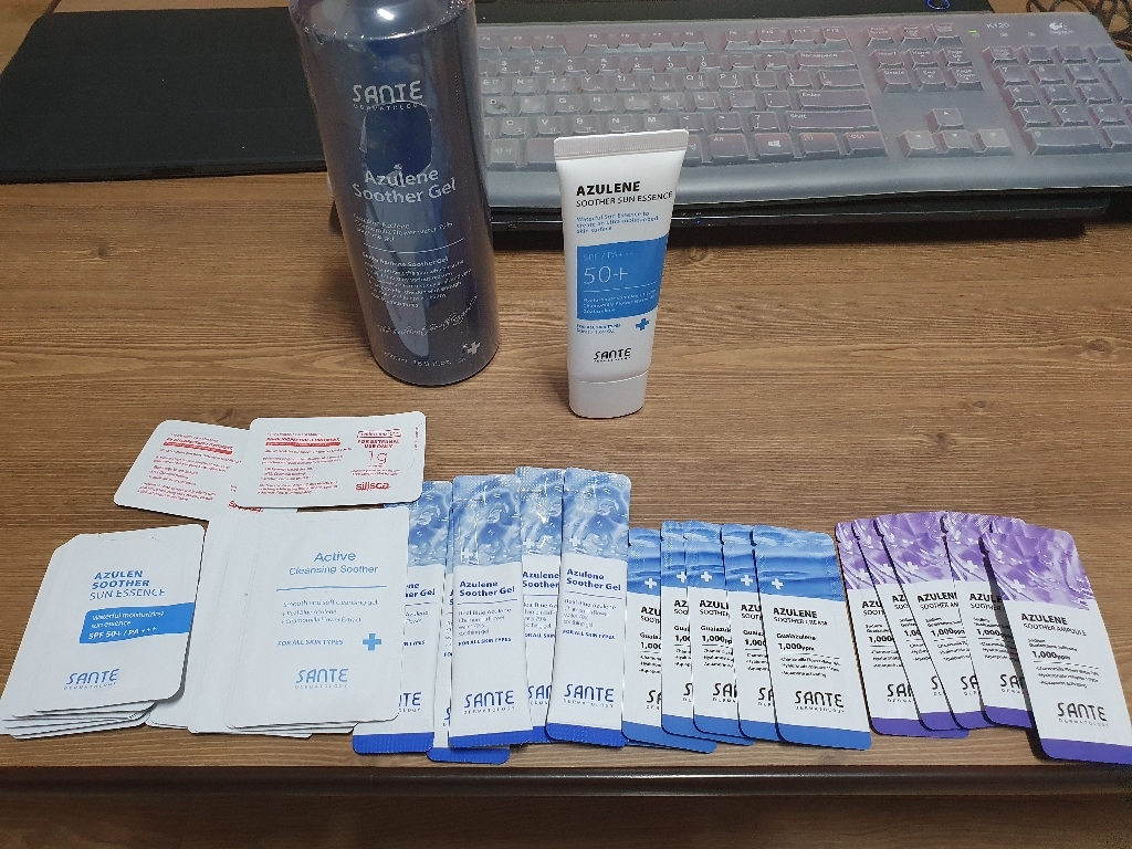 상떼 아줄렌 수더 겔 리뷰 후기