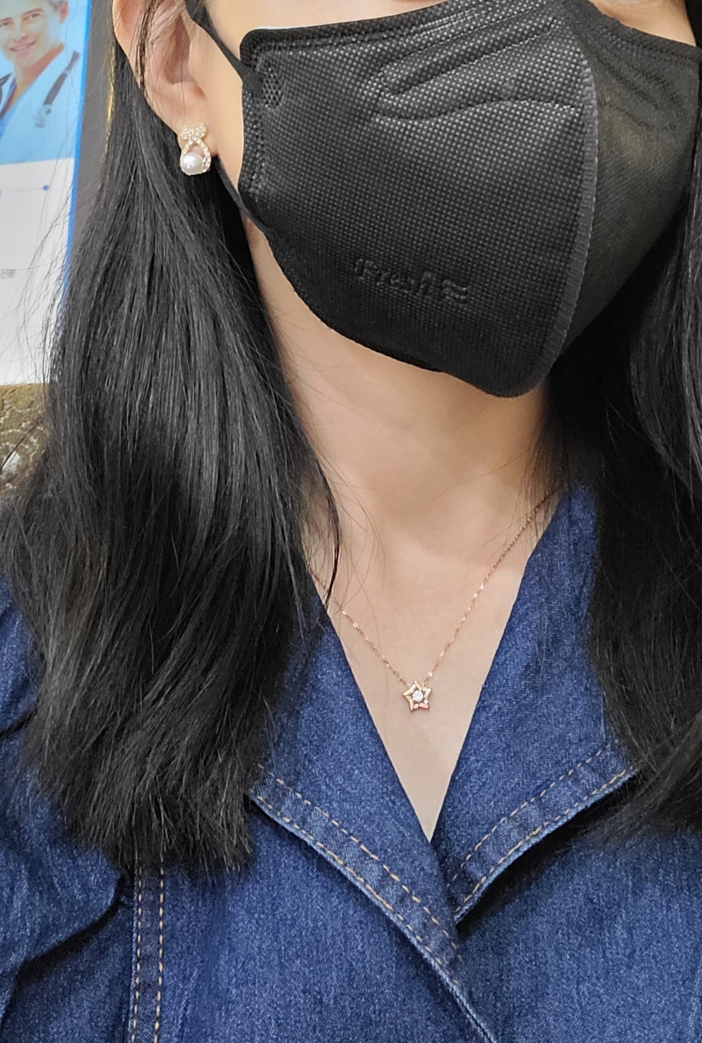 빛나나 은침 실버침 데일리 심플 귀걸이