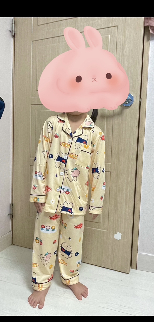 홈블리아 아동용 곰돌이 파자마세트