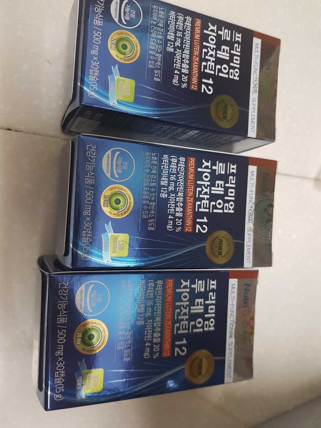 뉴트리디데이 프리미엄 루테인 지아잔틴12 30정