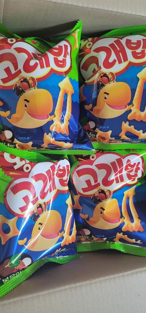 오리온 왕고래밥 볶음양념맛
