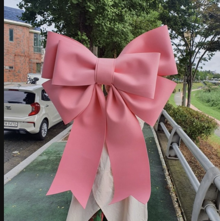 럭셔리 대형리본 대왕리본 DIY