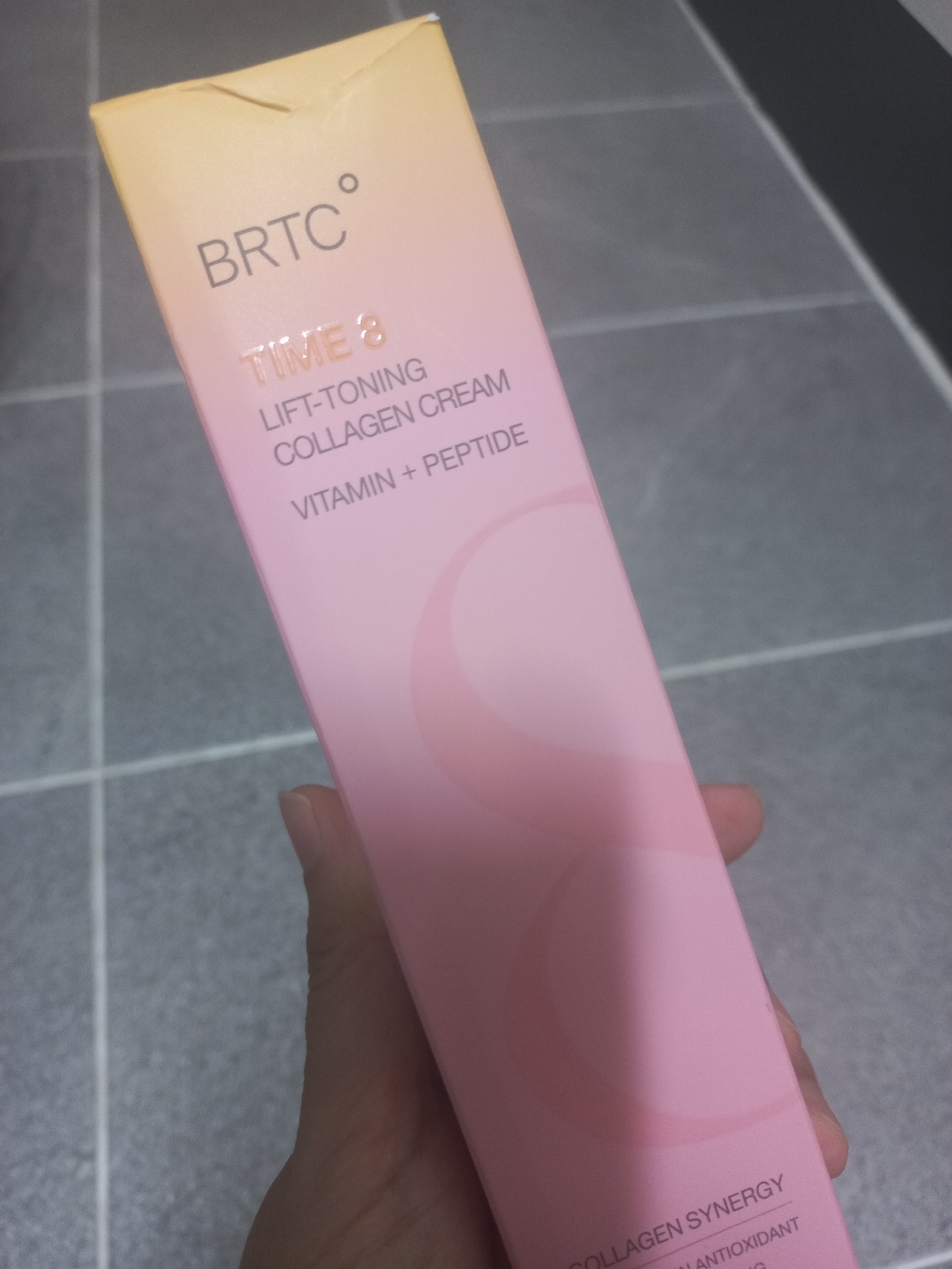 BRTC 타임 에잇 리프 토닝 콜라겐 크림