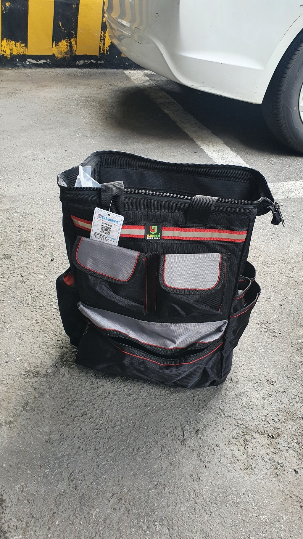 대용량 휴대용 공구가방 백 툴백 작업가방 1680데니아 원사사용