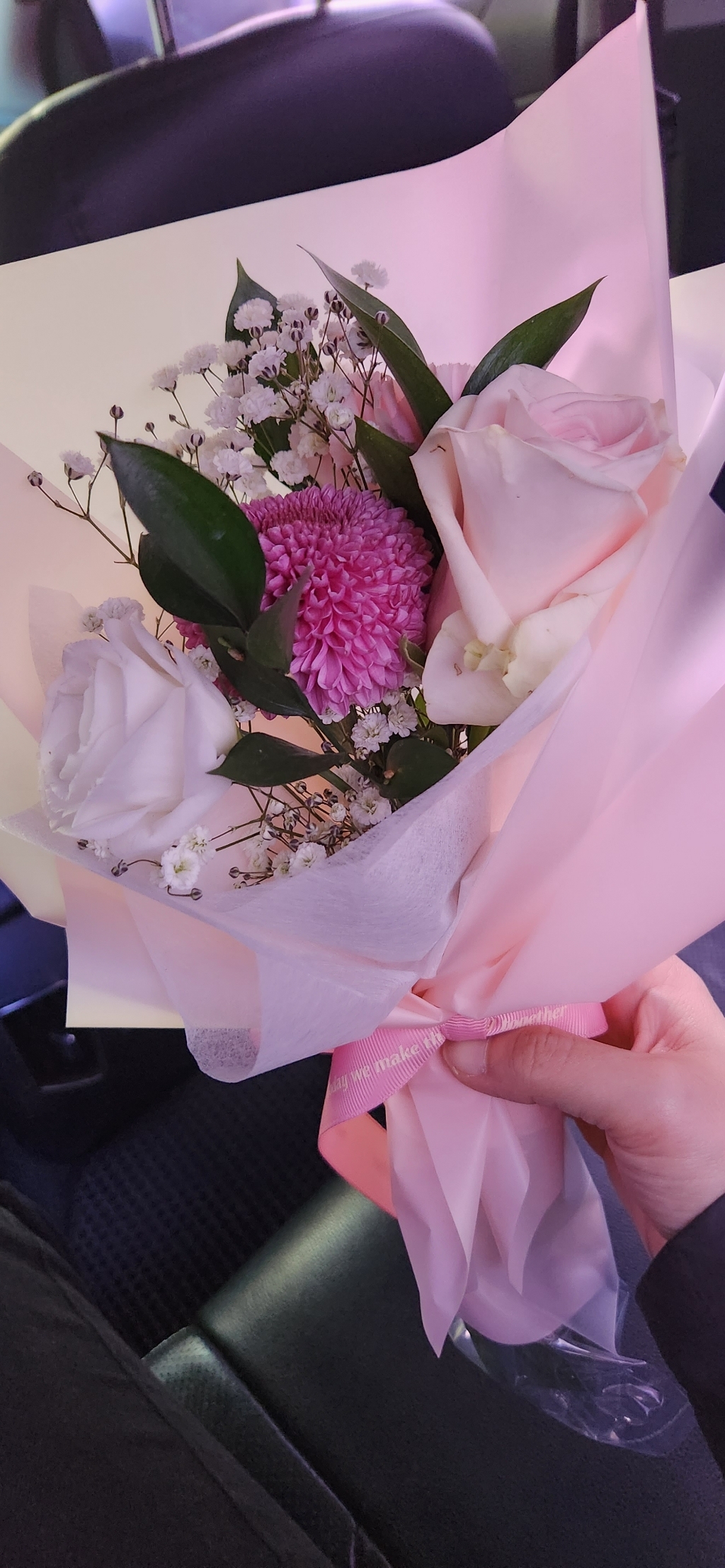 제이메이드 생화 화병과 전하는 꽃다발