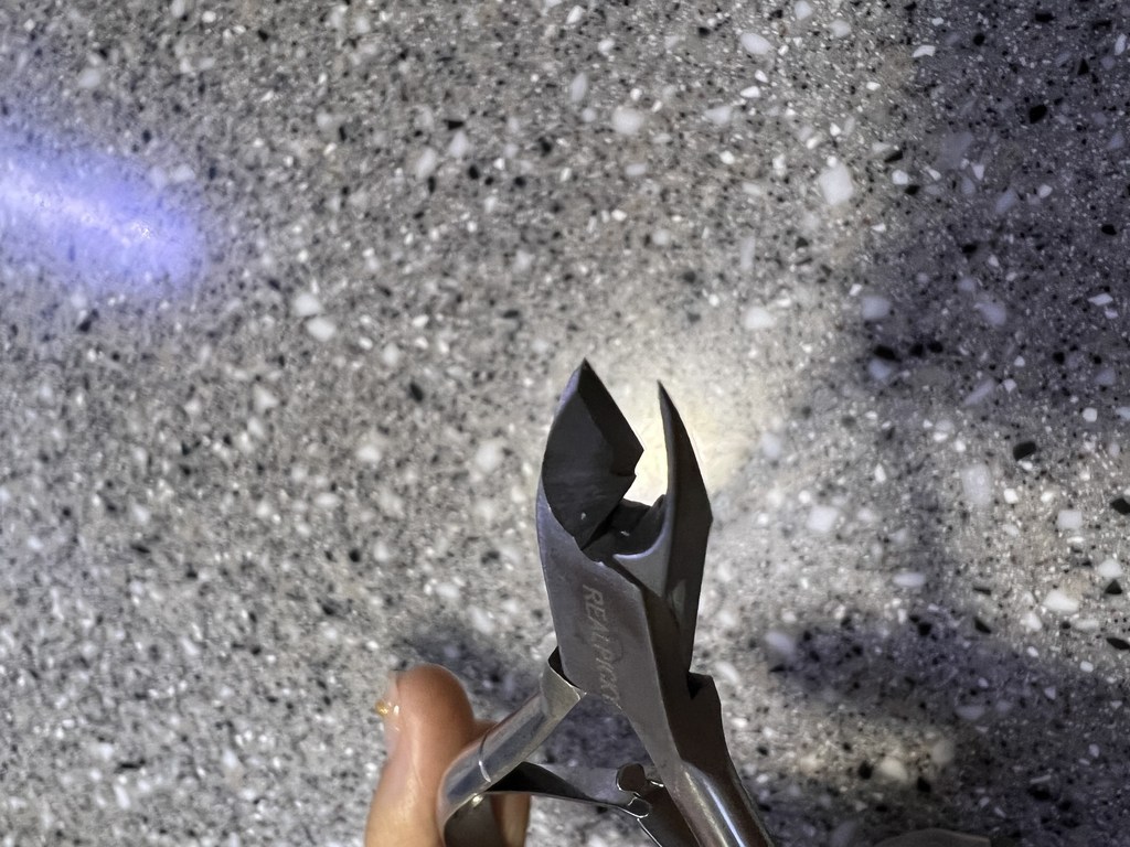 REAICKY 큐티클 니퍼 푸셔 라운드 타입