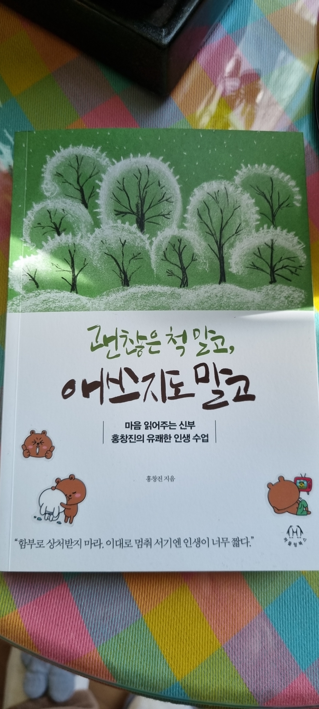 괜찮은 척 말고 애쓰지도 말고:마음 읽어주는 신부 홍창진의 유쾌한 인생 수업