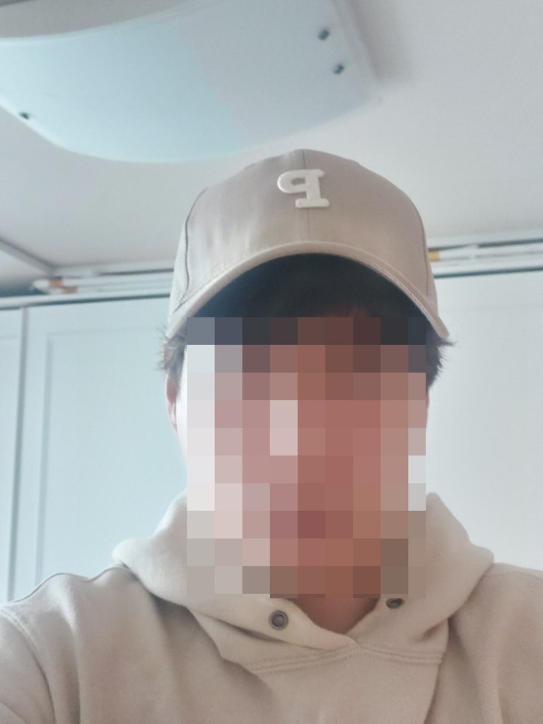 연우 자수 야구 모자
