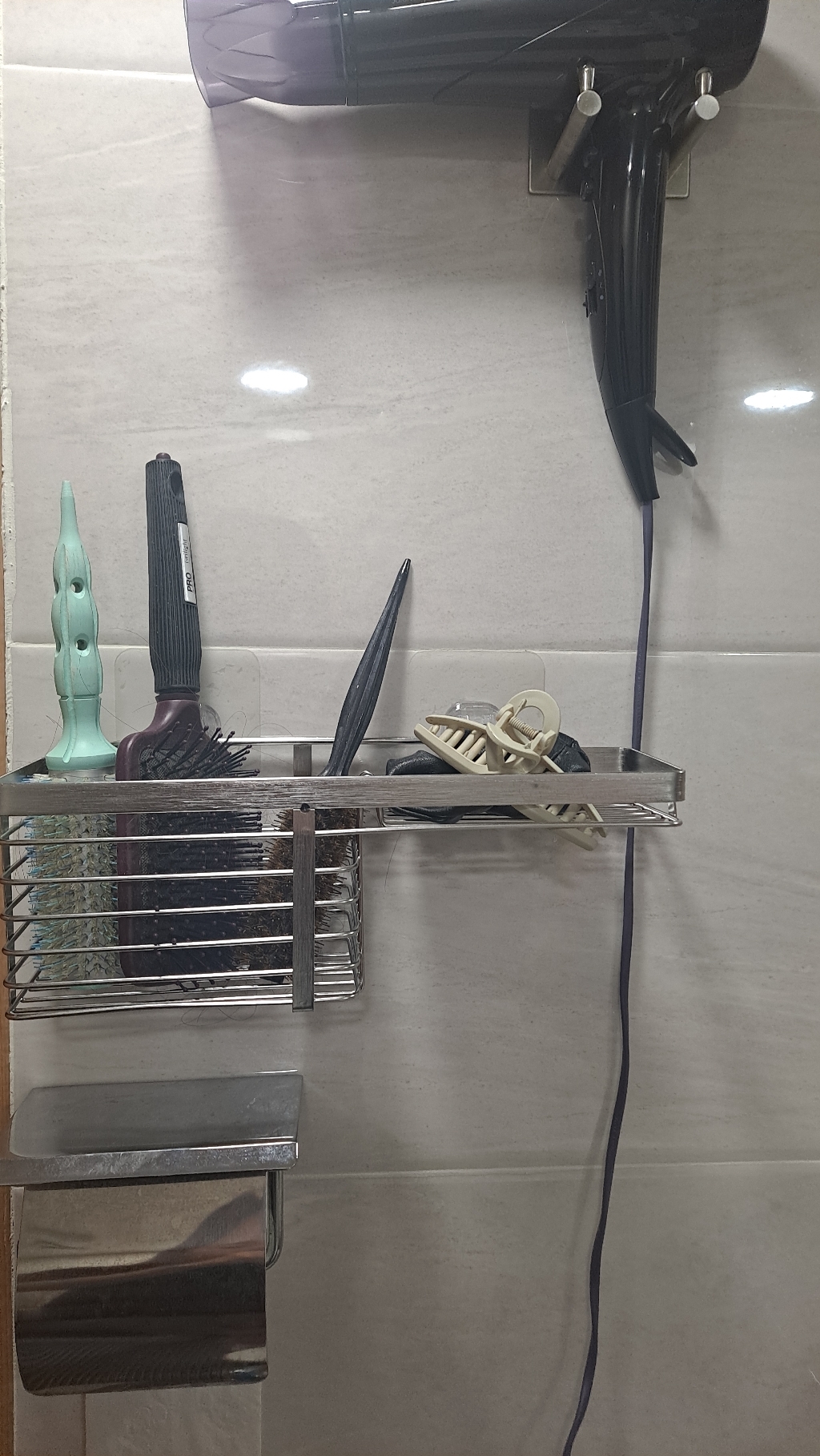 무타공 욕실 선반 화장실 젠다이 수납 정리대 스텐 선반대 리뷰 후기
