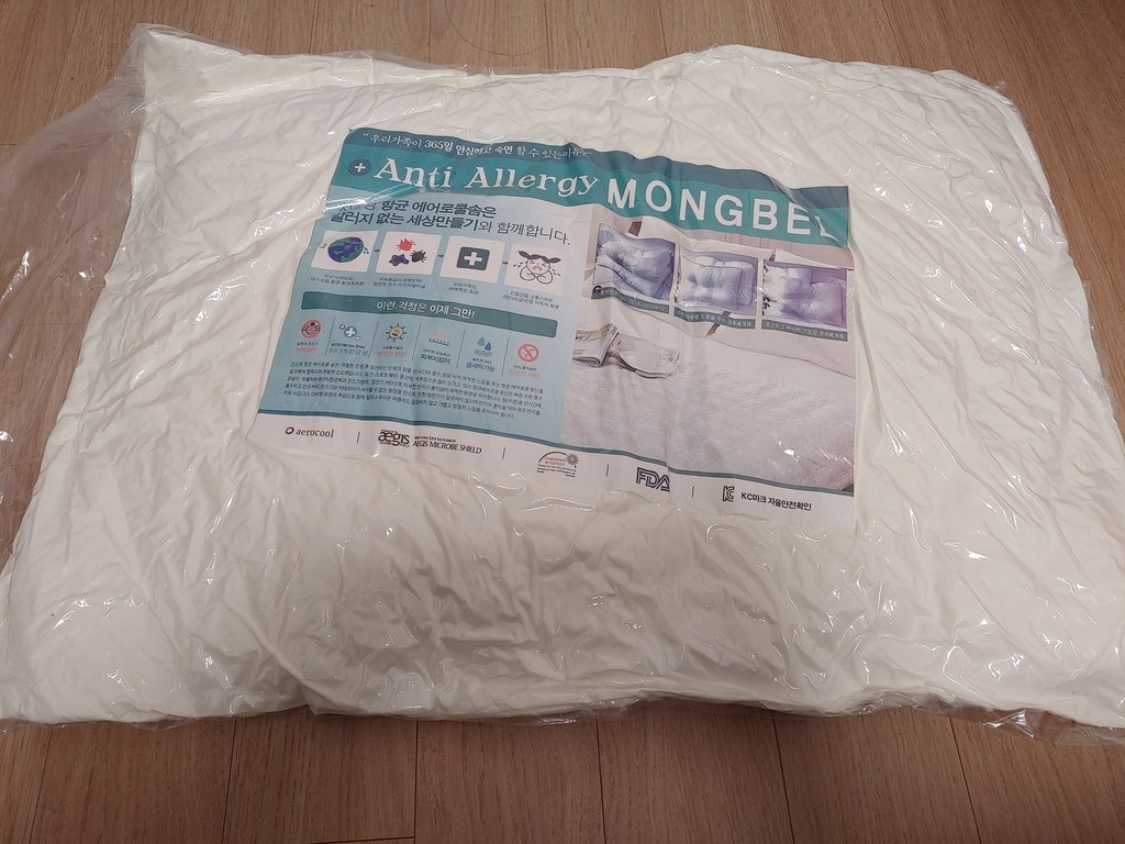 텔용 베개솜 먼지없는 항균 마이크로화이바 다운필 지퍼형 통째로 빨아쓰는 베개솜 세트