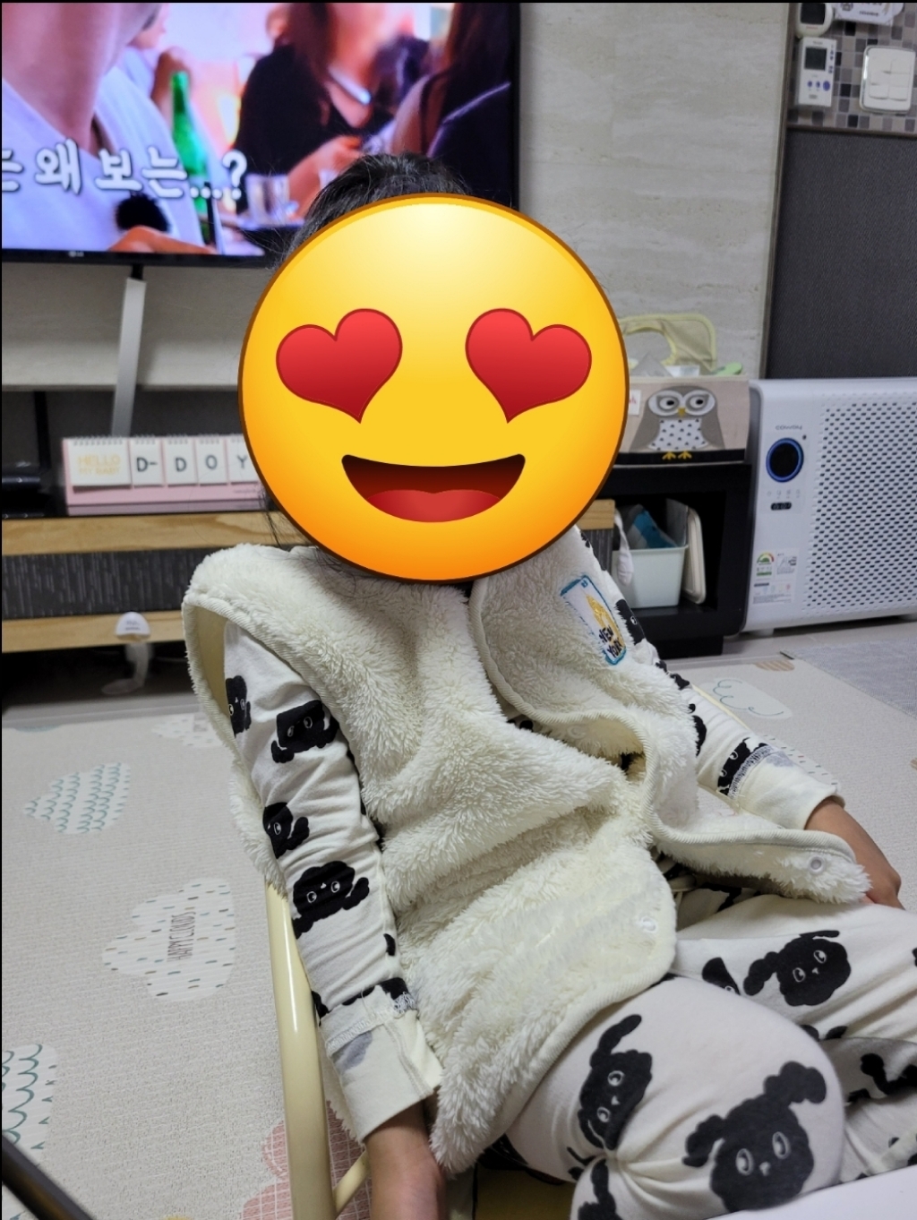젤리스푼 아동용 심플 굿 쉘파 보아 베스트