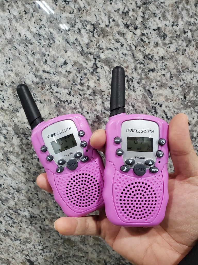 매니저 소형 미니 생활 무전기 2개입 캠핑 비대면 고성능 초경량 워키토키 다채널 업무용 어린이